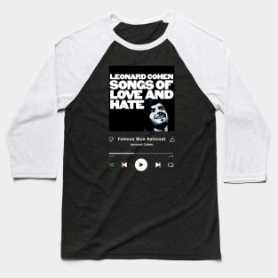 Stereo Music Player - Famous Blue Raincoat Baseball T-Shirt